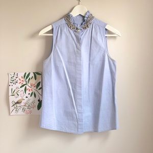 J crew ‘jeweled’ shirt